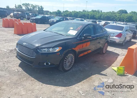 2016 Ford Fusion Titanium z USA, uszkodzony, nr VIN 3FA6P0K93GR231217